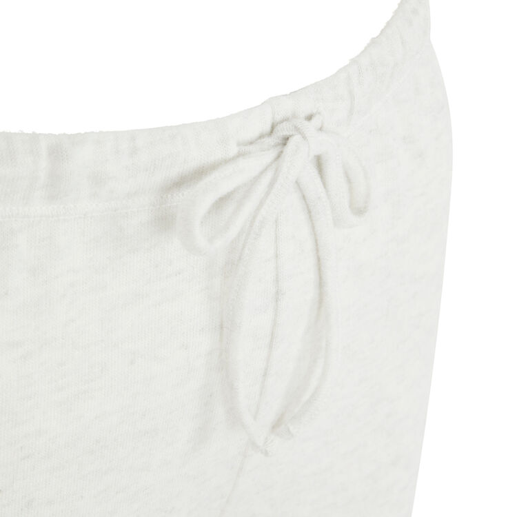 Pantalon en maille grattée quodiz gris.