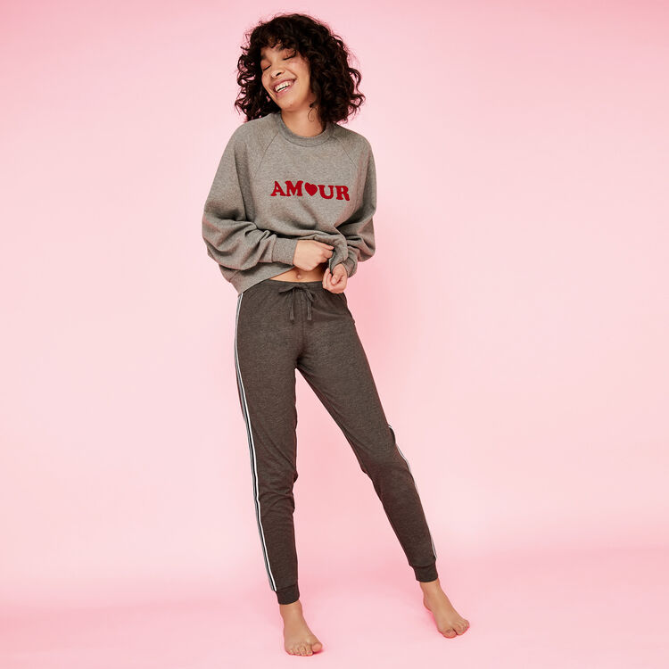Sweat gris amoureusiz grey.