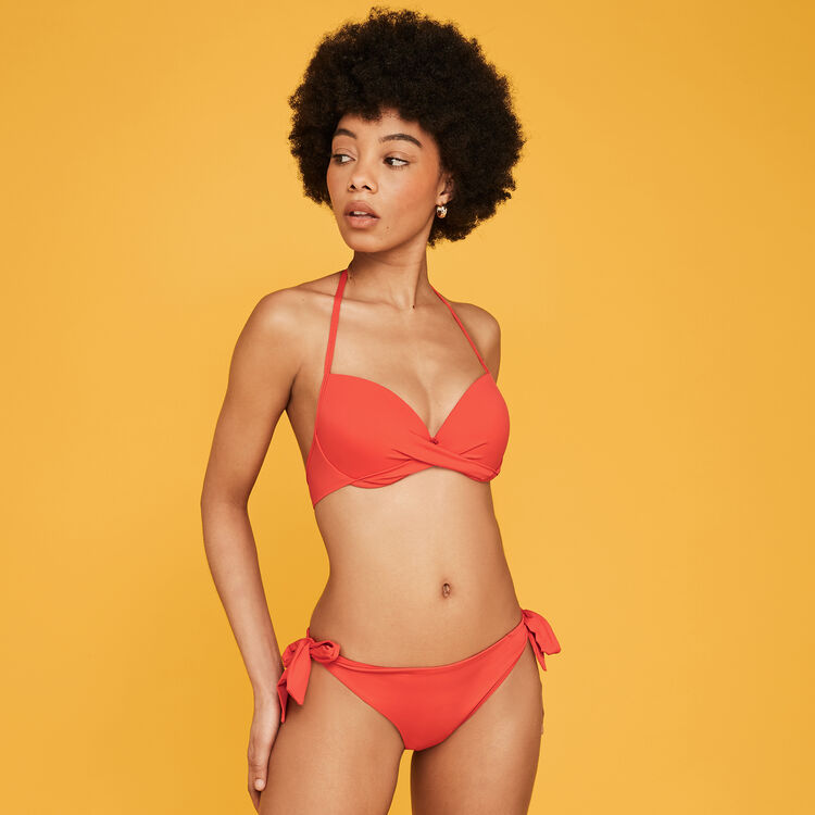 Haut push corail twistiz red.