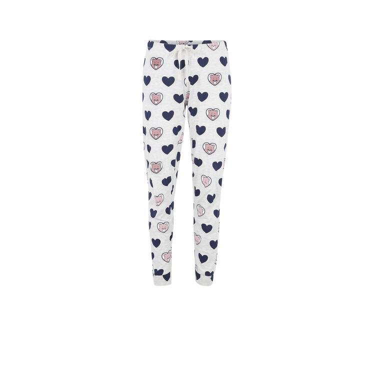 Pantalon à motifs cœurs Les Bisounours bisousiz Pantalon à motifs cœurs Les Bisounours bisousiz;