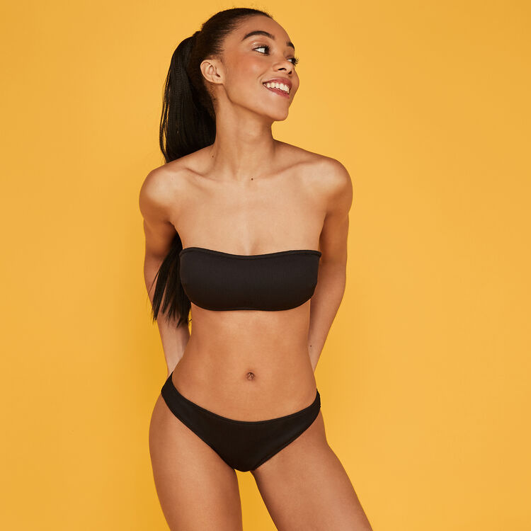 Bandeau noir gaufriz black.