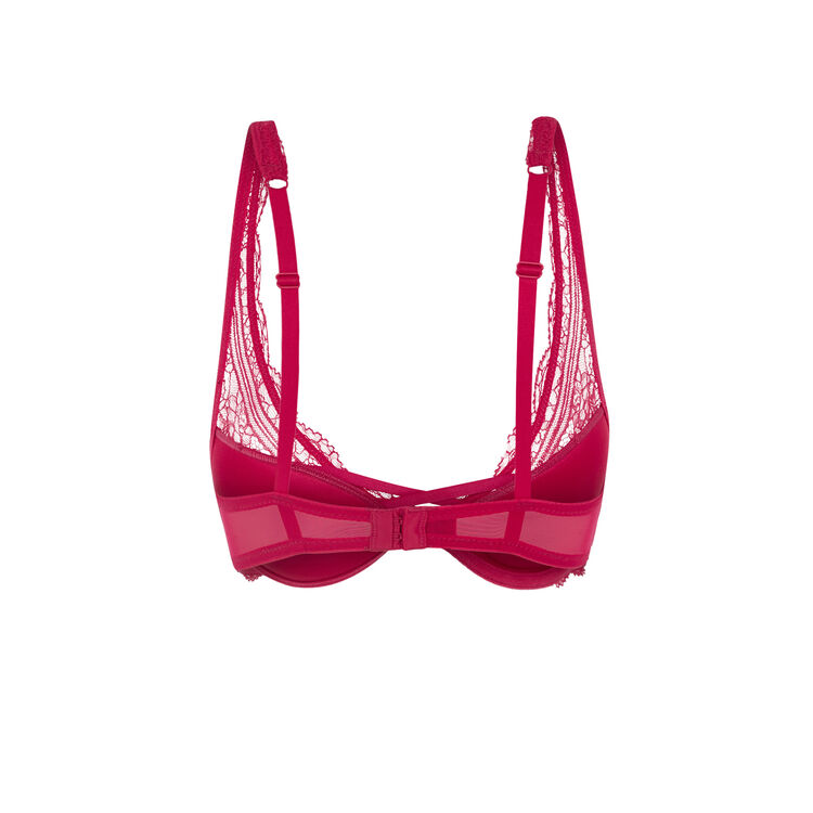 Soutien-gorge foulard push rose cerise everydayiz Soutien-gorge foulard push rose cerise everydayiz;