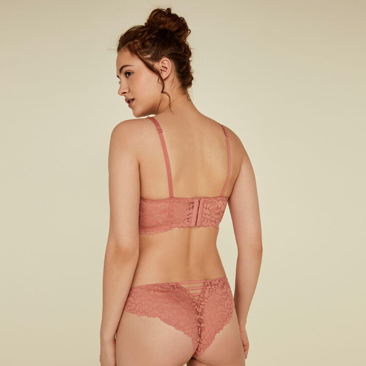 Tanga rose luluiz pink.