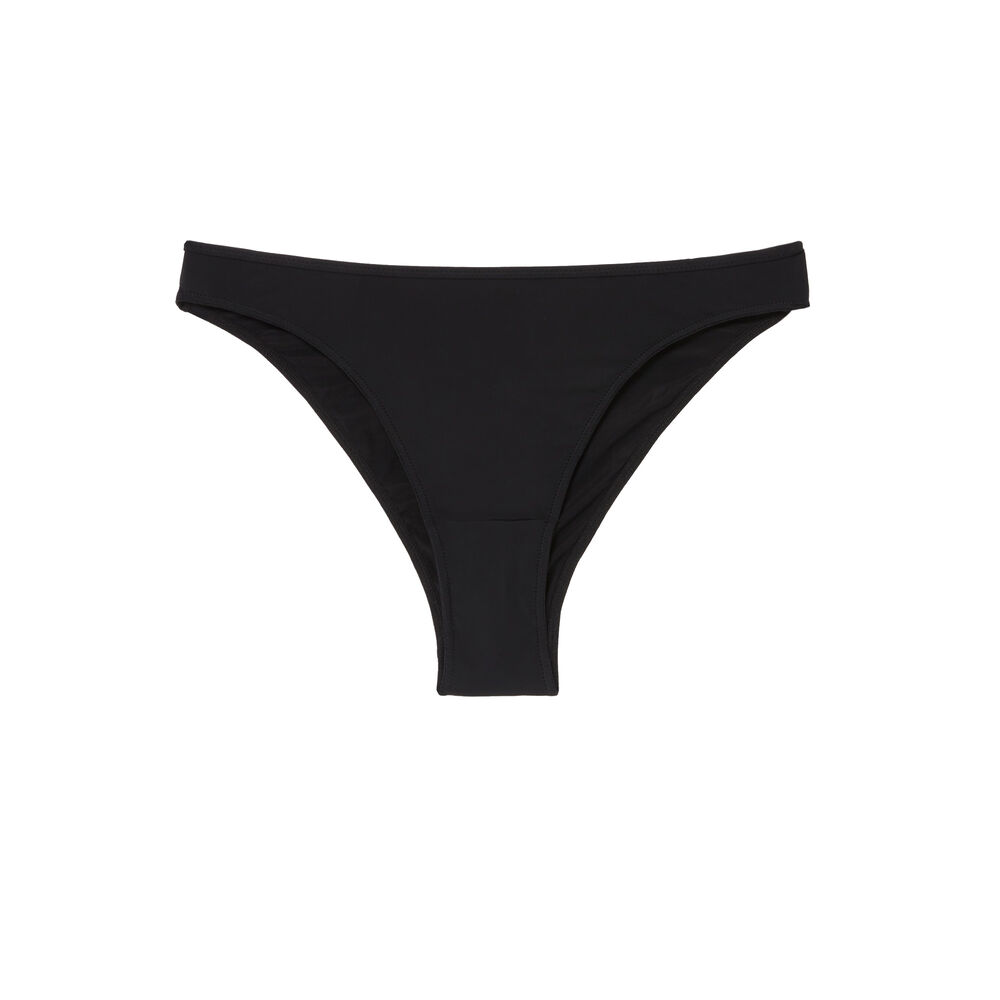 Tanga taille haute aya x undiz - noir noir.