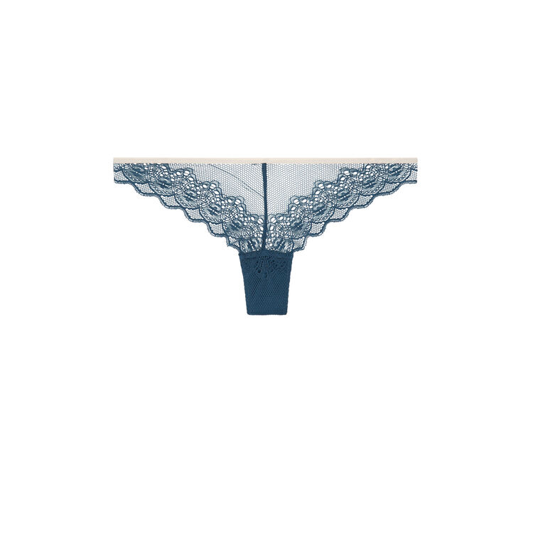 Tanga bleu canard cherriz Tanga bleu canard cherriz;