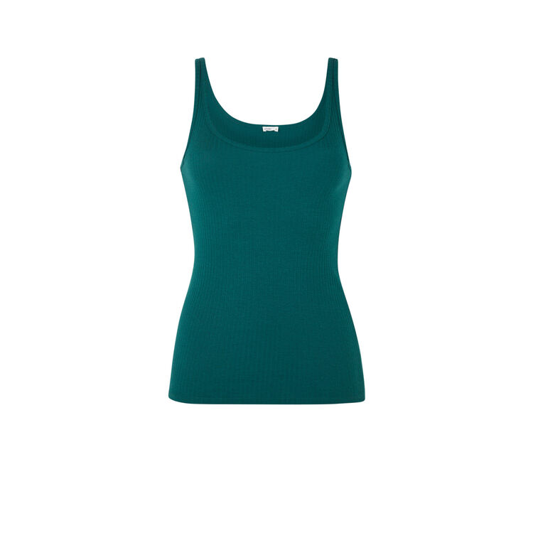 Top débardeur en jersey uni debidiz Top débardeur en jersey uni debidiz ;