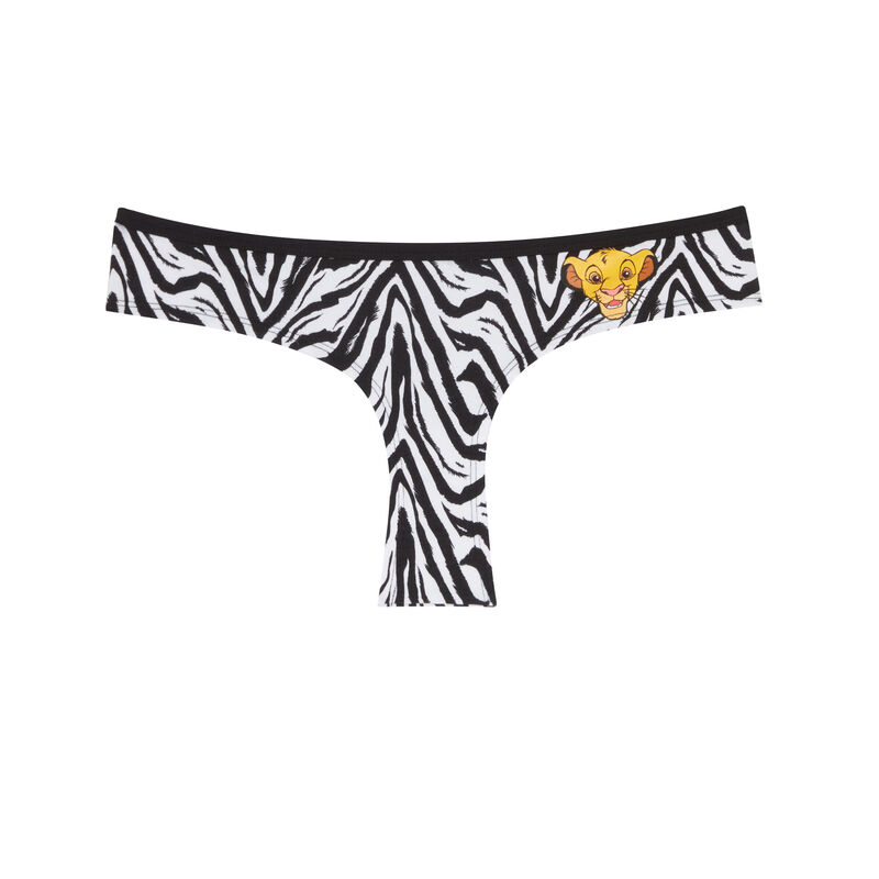 shorty zébré Le Roi Lion - blanc shorty zébré Le Roi Lion - blanc;