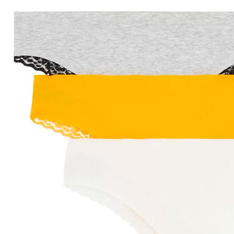 Lot de 3 tanga en coton uni clintangiz Lot de 3 tanga en coton uni clintangiz;