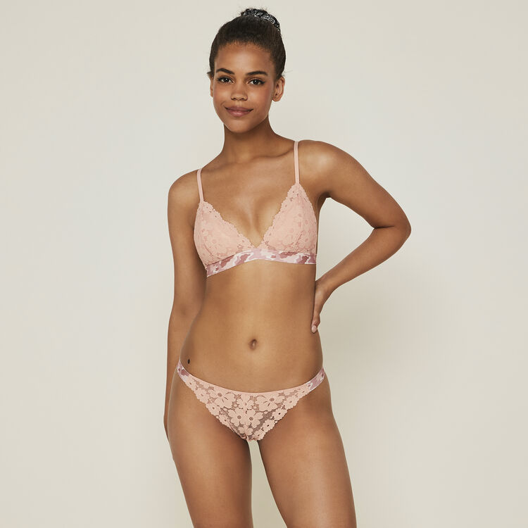 Soutien-gorge triangle dentelle detail camo coloramadiz Soutien-gorge triangle dentelle detail camo coloramadiz;