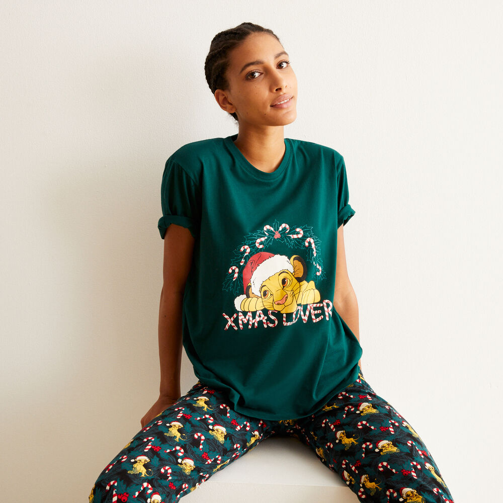 Pyjamaset simba - groen groen.