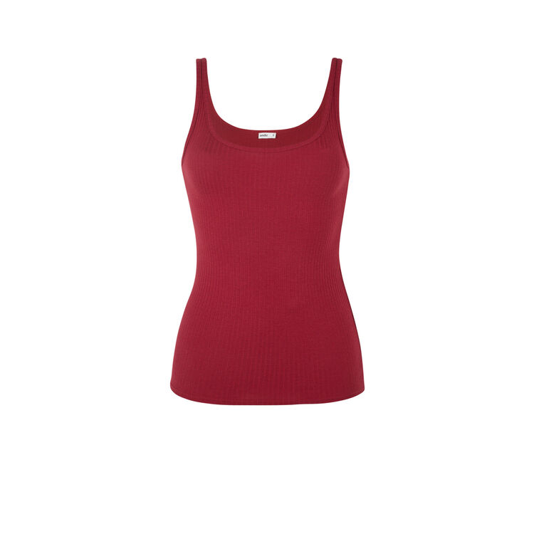 Top débardeur en jersey uni debidiz Top débardeur en jersey uni debidiz ;