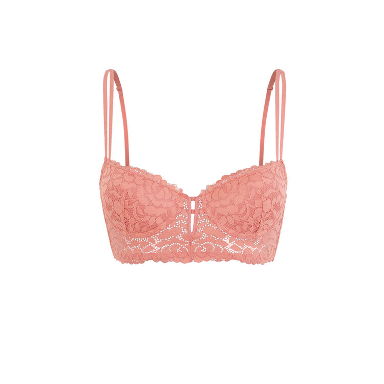 Soutien-gorge bustier ampli rose luluiz Soutien-gorge bustier ampli rose luluiz;