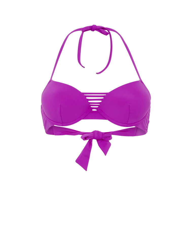 Haut de maillot de bain push-up - fuchsia fuchsia.