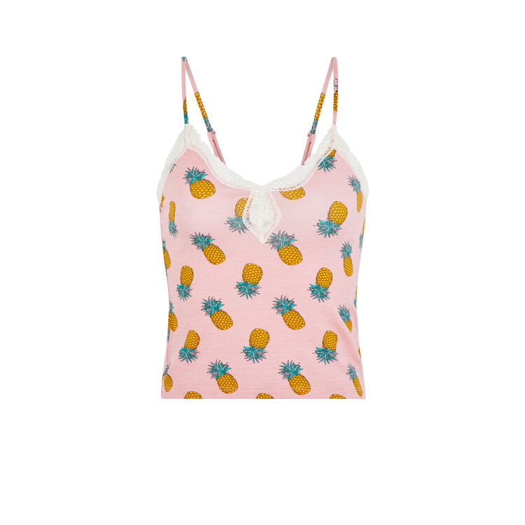 Top en jersey print ananas yellonaniz Top en jersey print ananas yellonaniz;