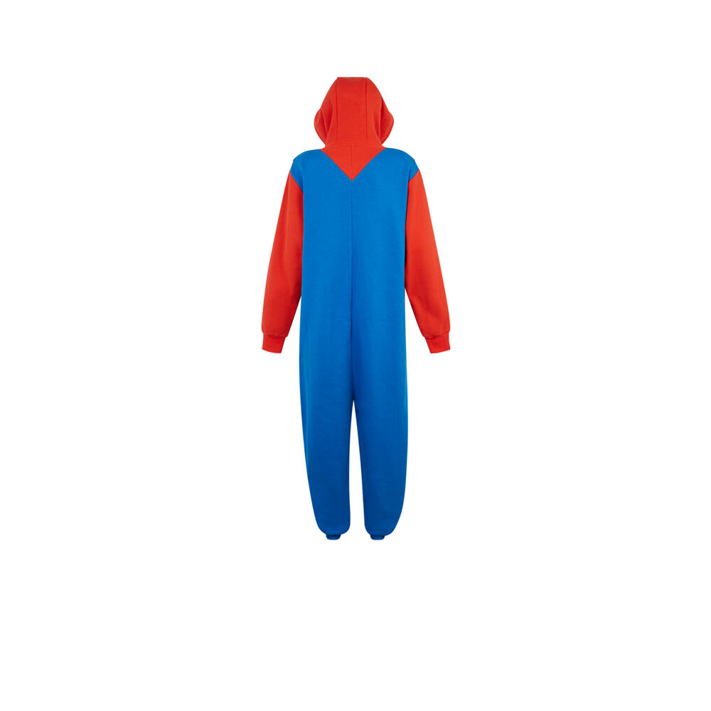 Combinaison mario - bleu bleu.