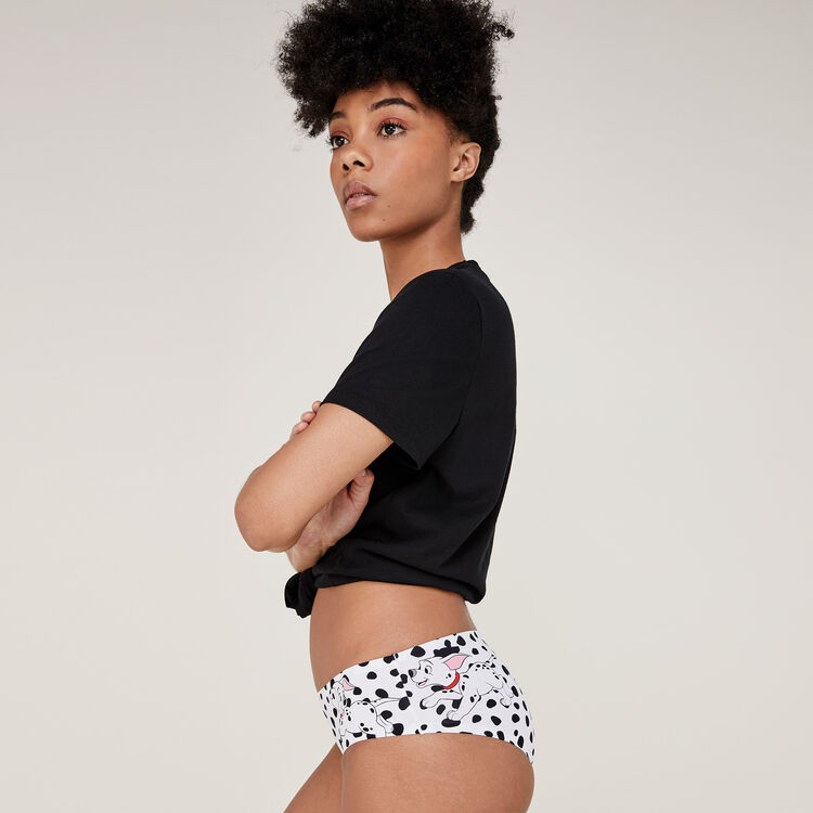 Shorty blanc dalmasiz white.