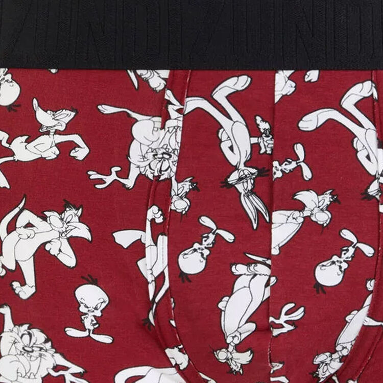Boxer en coton print Titi et Gros Minet looneviz Boxer en coton print Titi et Gros Minet looneviz;