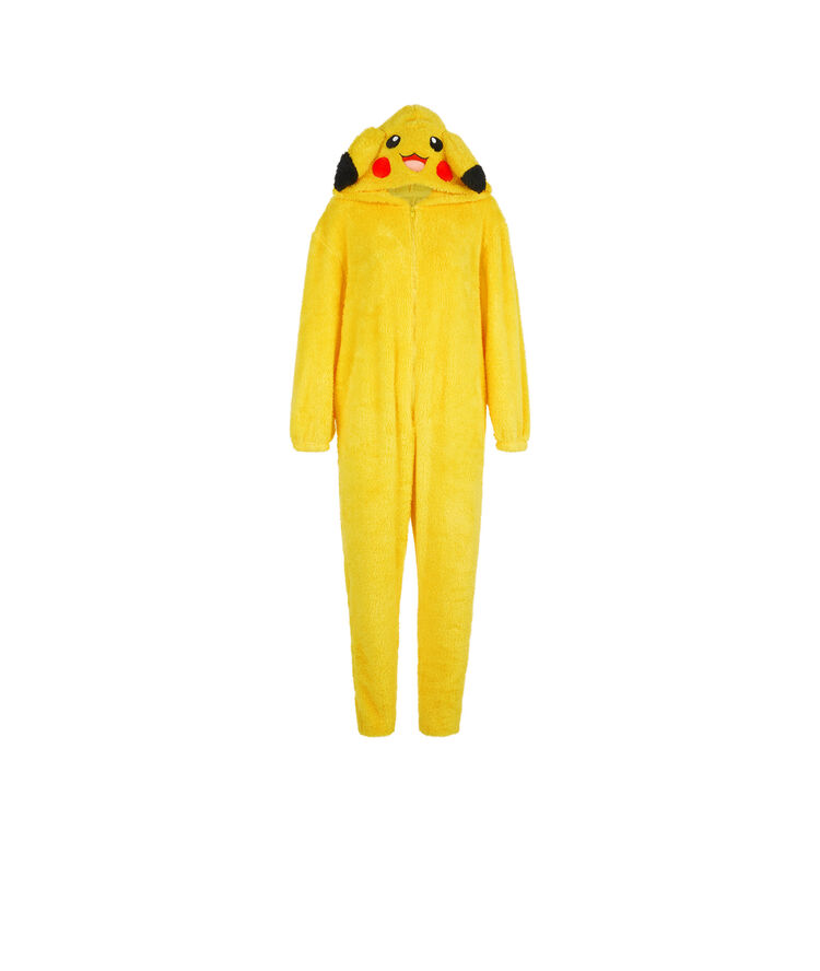 Combinaison polaire print pikachu pikatiz jaune.
