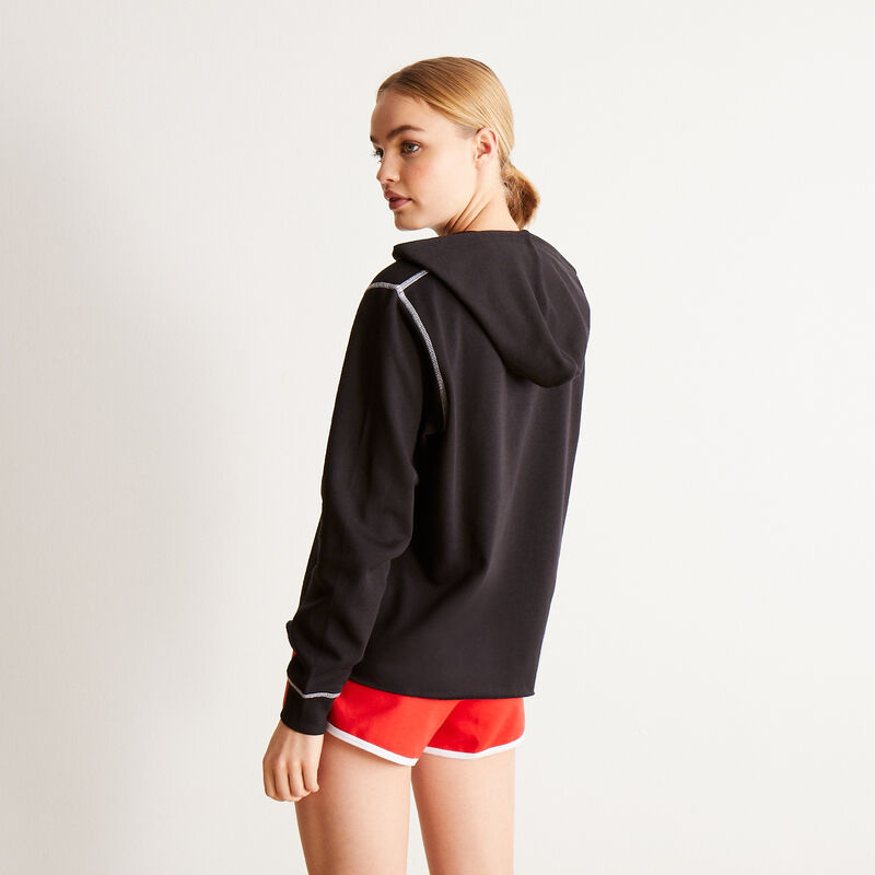 sweater met Keith Haring hartjesmotief - zwart sweater met Keith Haring hartjesmotief - zwart;