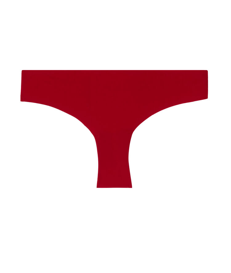 Culotte en micro shomiz rouge.