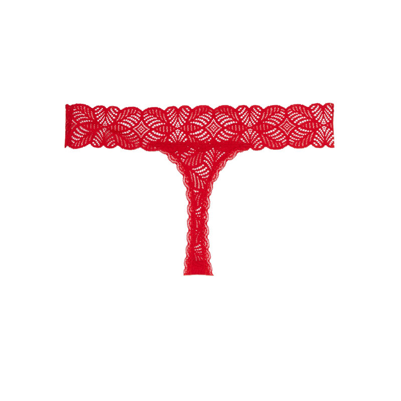 volledig kanten string - rood volledig kanten string - rood;