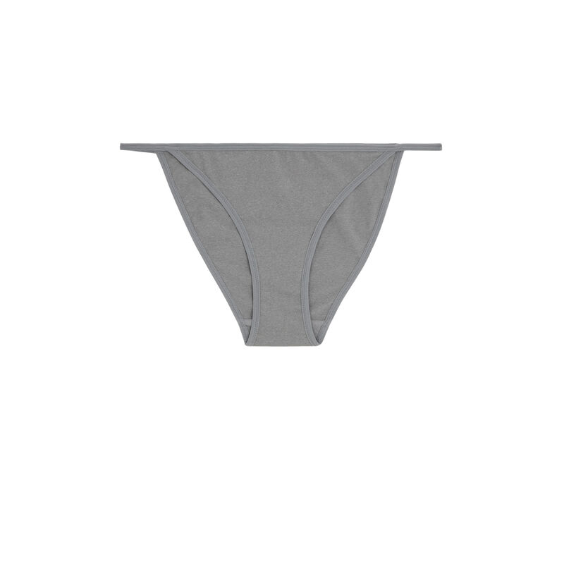 Slip gris microchiniz gris.