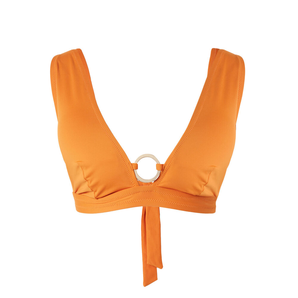 Foulard triangeltop - oranje oranje.