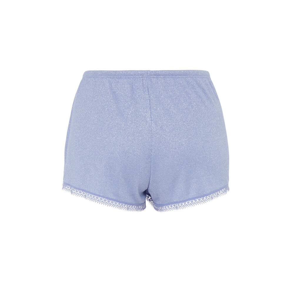 Short met koord in de taille - lila lila.