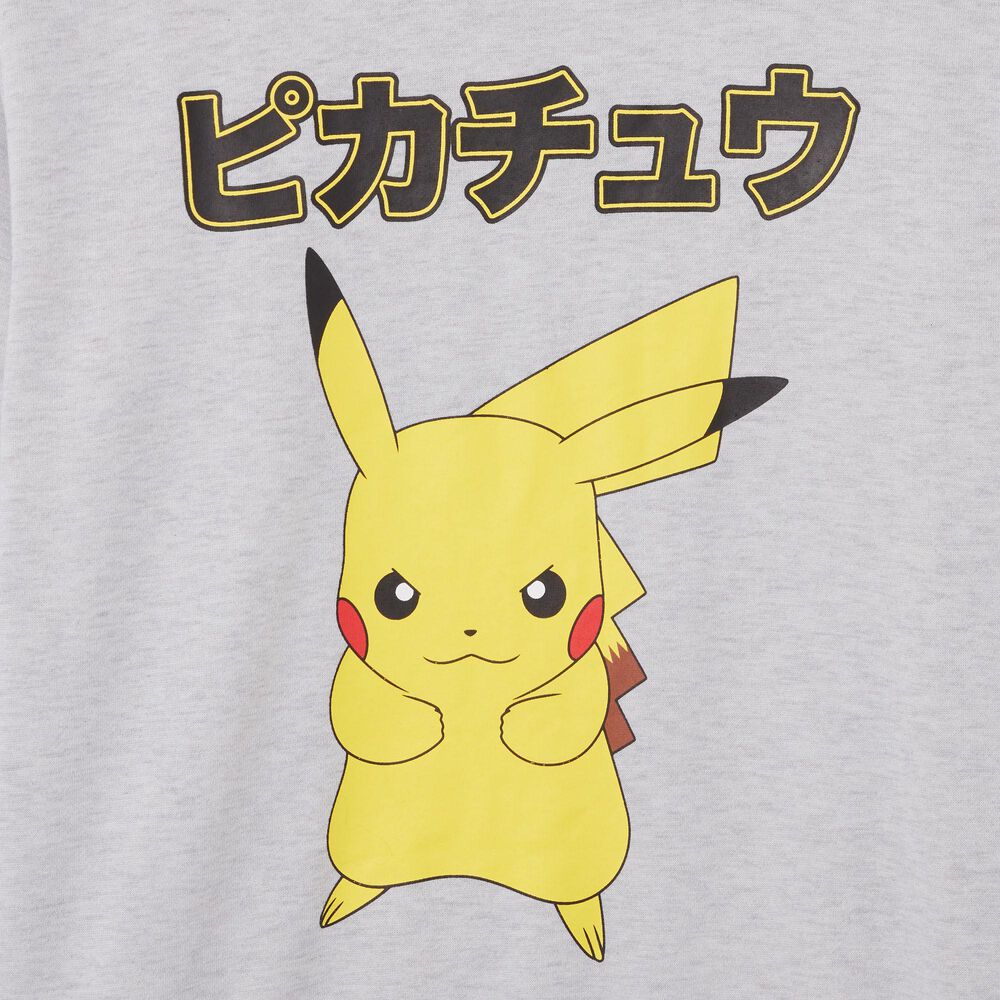Pikachu sweater - grijs grijs.
