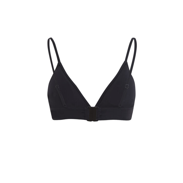 Haut de maillot de bain noir brodindiz noir.