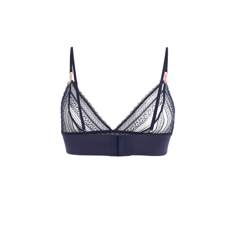 Soutien-gorge triangle bleu marine valliz bleu marine.
