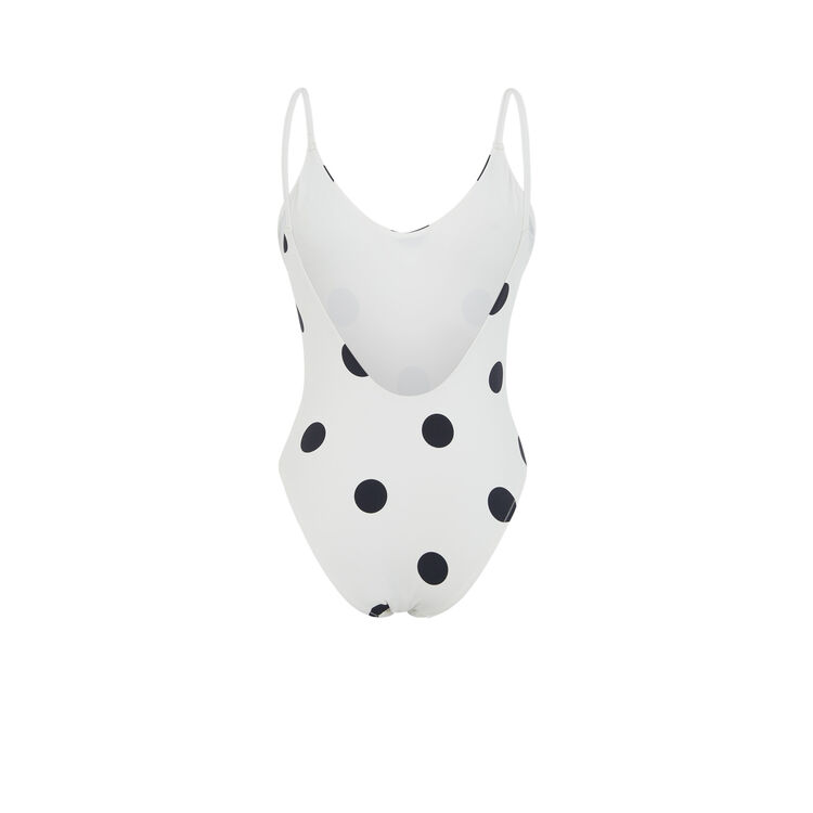Maillot de bain une pièce blanc isladottiz Maillot de bain une pièce blanc isladottiz;