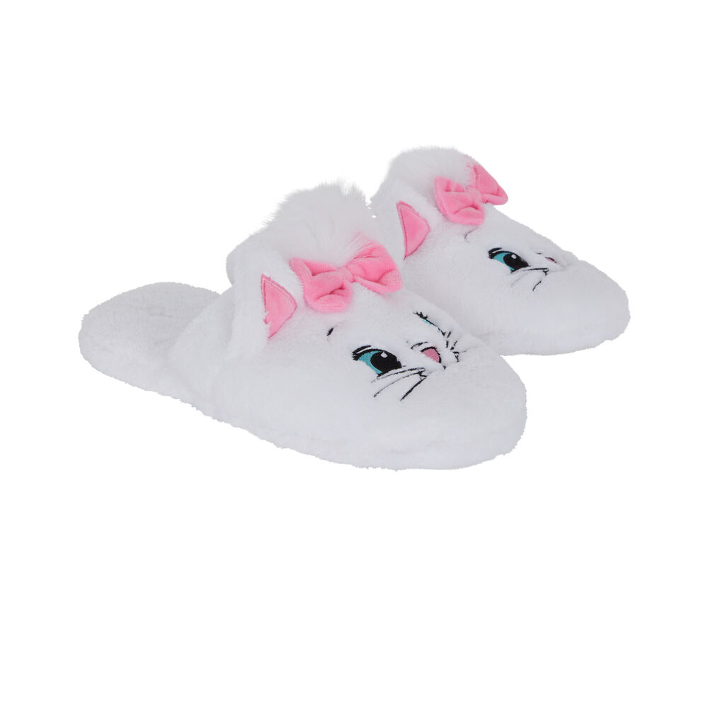 Chaussons les aristochats - blanc  blanc.