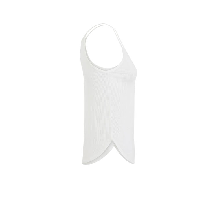 Top blanc cassé debfluidiz blanc.