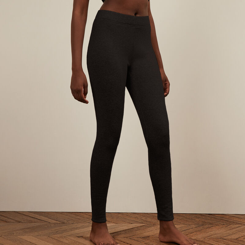 legging en molleton - noir legging en molleton - noir;
