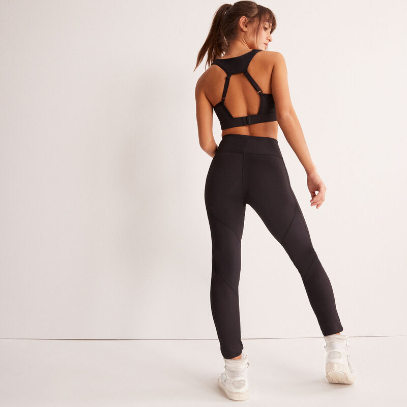 • Effen sportlegging - zwart • Effen sportlegging - zwart;