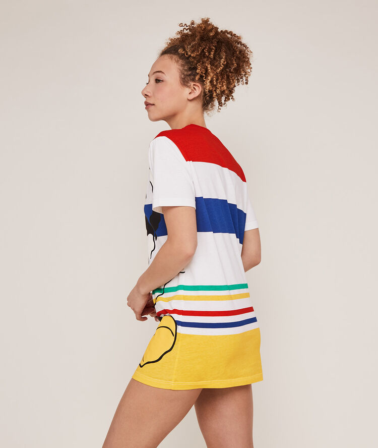 Tuniek met mickey print - ecru ecru.