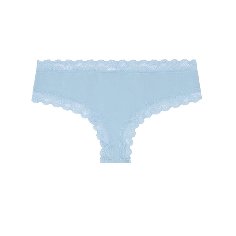shorty en coton uni - bleu shorty en coton uni - bleu;