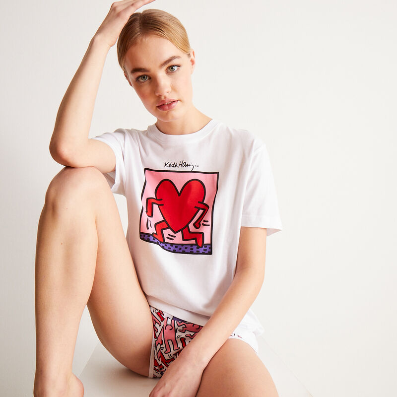 short met motief - wit short met motief - wit;