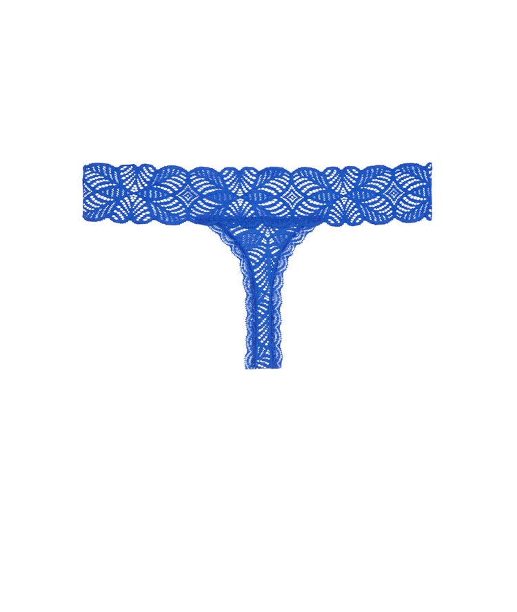 String en dentelle - bleu roi bleu roi.