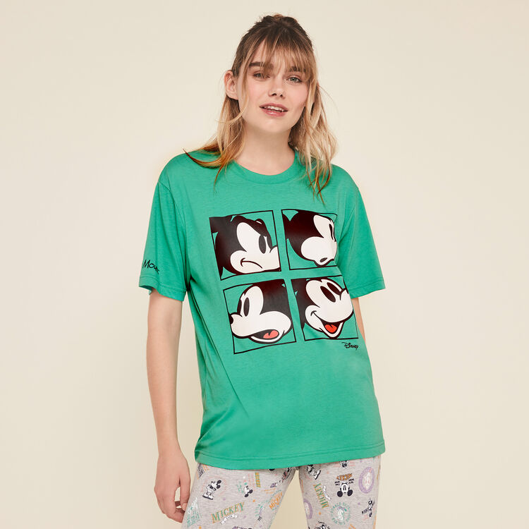 Top à manches courtes print Mickey grumpymickiz Top à manches courtes print Mickey grumpymickiz;
