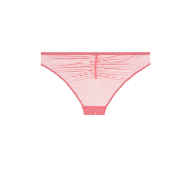 Culotte embroderiz rose Culotte embroderiz rose;