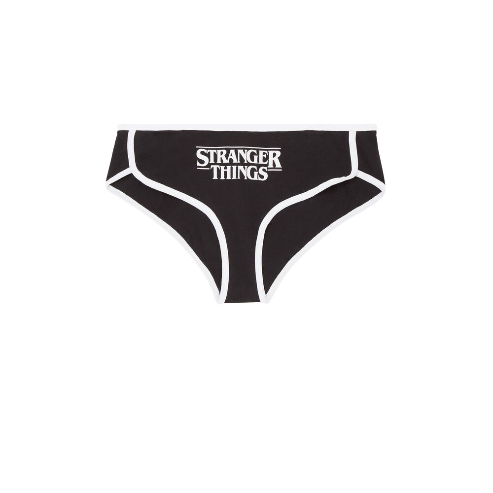 Shorty stranger things - zwart zwart.