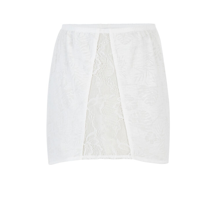 Short blanc tropaliz white.