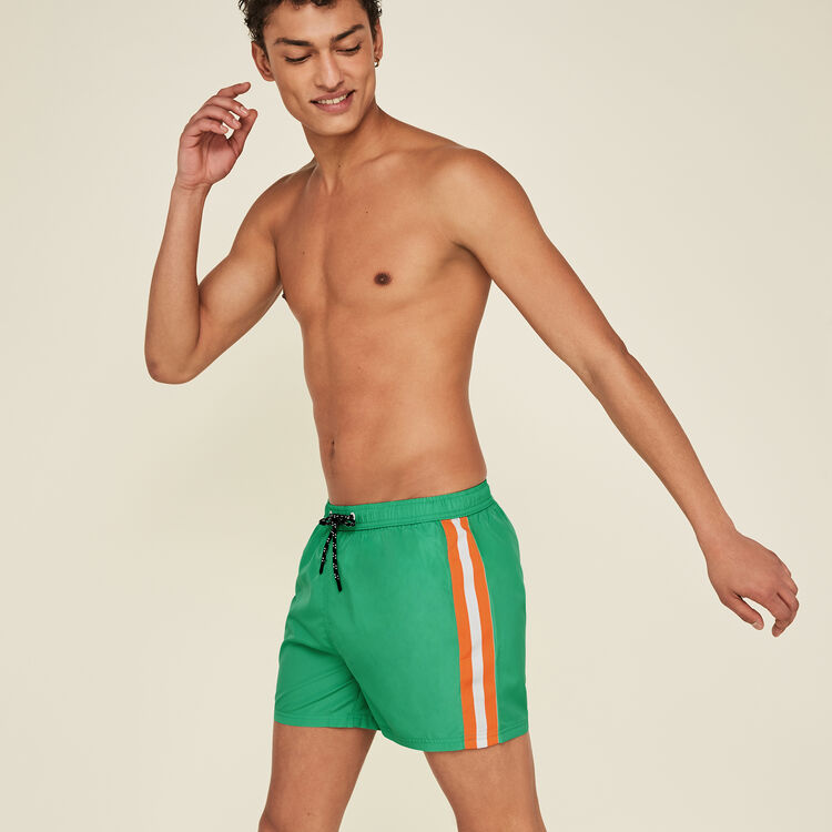 Short de bain vert émeraude sunrisiz green.