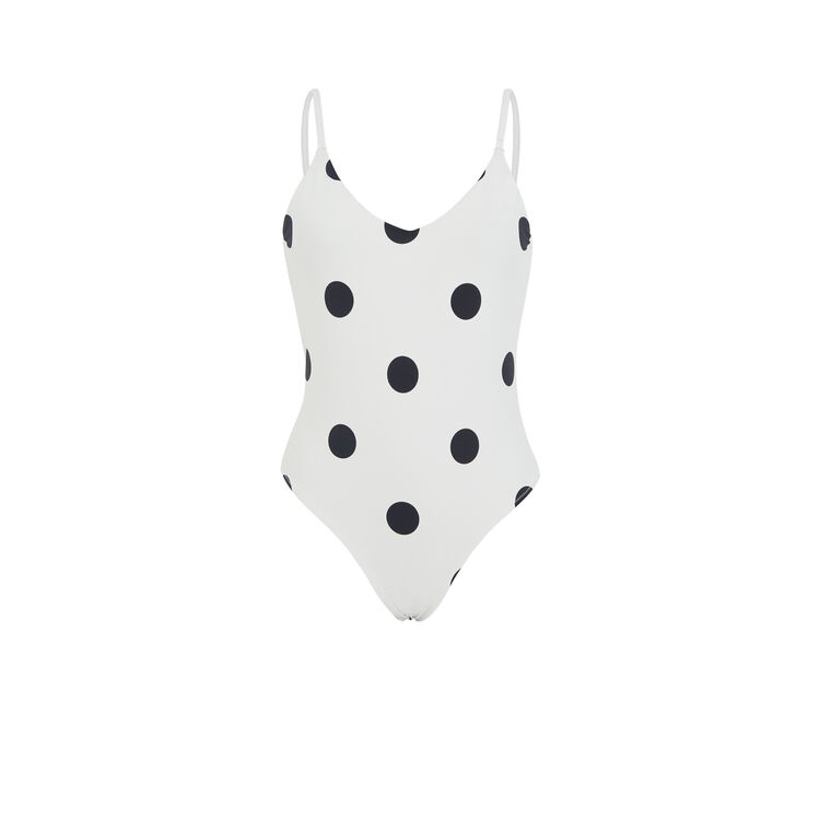 Maillot de bain une pièce blanc isladottiz Maillot de bain une pièce blanc isladottiz;