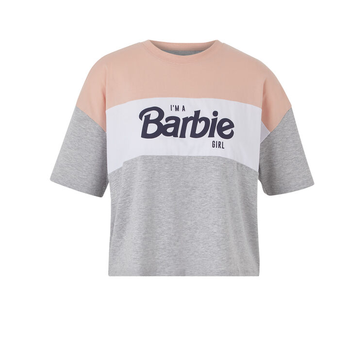 Top licence barbie relouiz gris clair.