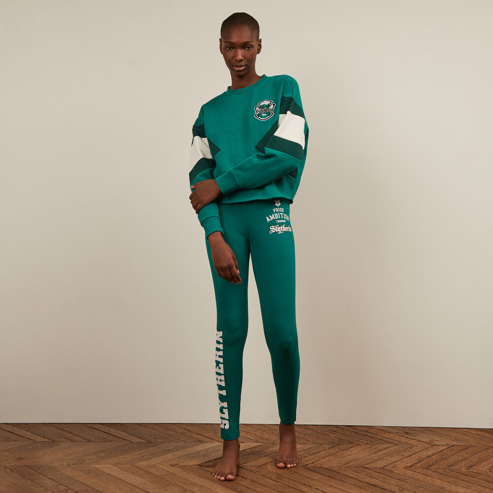 Legging print serpentard - vert vert.