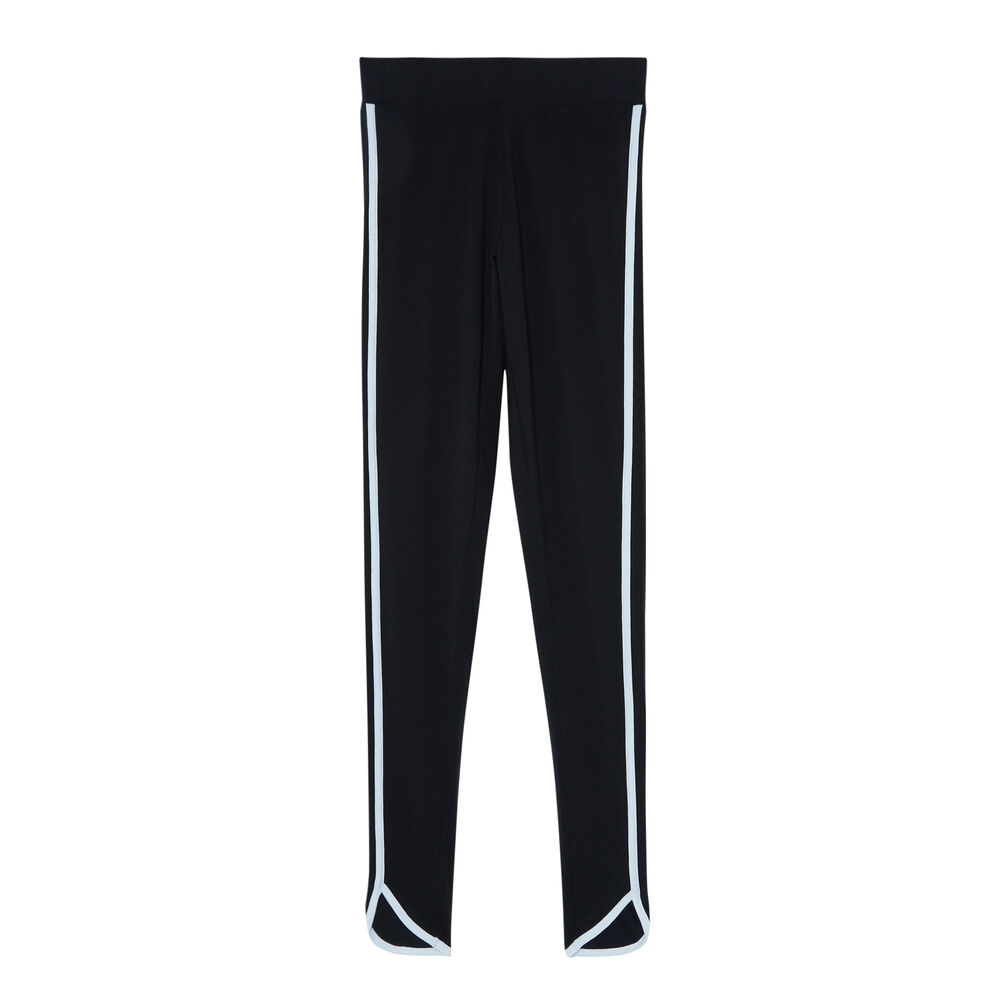 Legging met print 'fesses à claques' (billen om op te slaan) - zwart zwart.