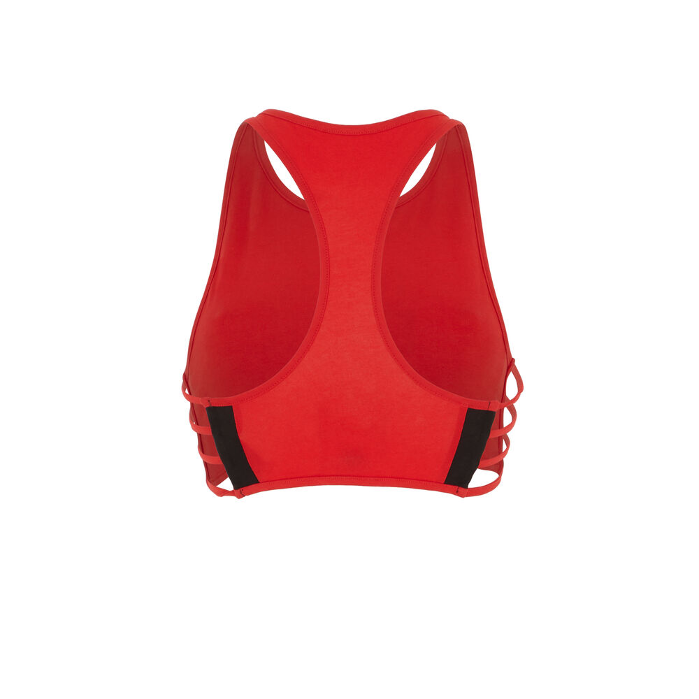 Soutien-gorge brassière casa de papel - rouge rouge.